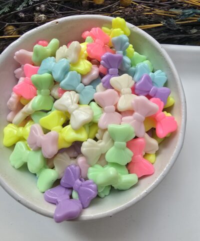 Papyon Şekilli Renkli Boncuklar