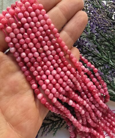4 MM Faset Ceyt Rodonit Taşı