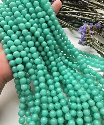 8 MM Küre Larimar Ceyt Kuvars Taşı