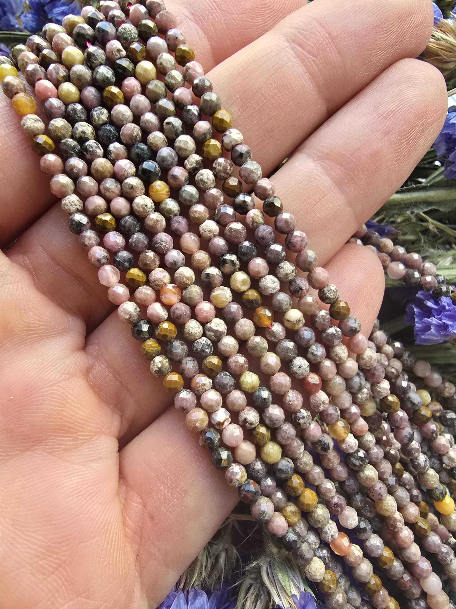 3 MM Faset Kesim Rodonit Taşı