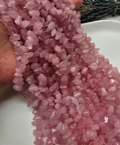 Pembe Kuvars Kırık Taş Büyük Boy