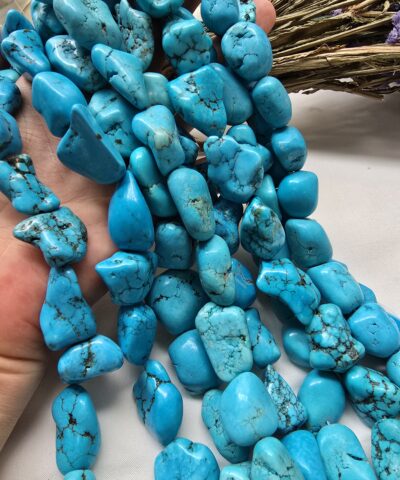 18x25 MM Şekilsiz İran Firuze Taşı Dizi - Görsel 4