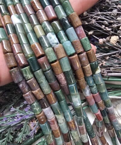 6x8 MM Silindir Hint Akik Taşı