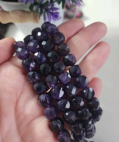 10x10 Mm Aaa Piramit Kup Ametist Tasi