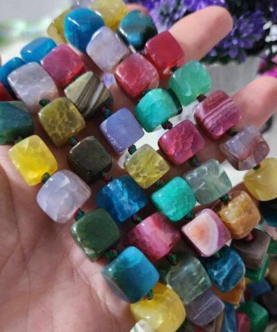 10x10 Mm Premium Mix Kup Akik Tasi 4