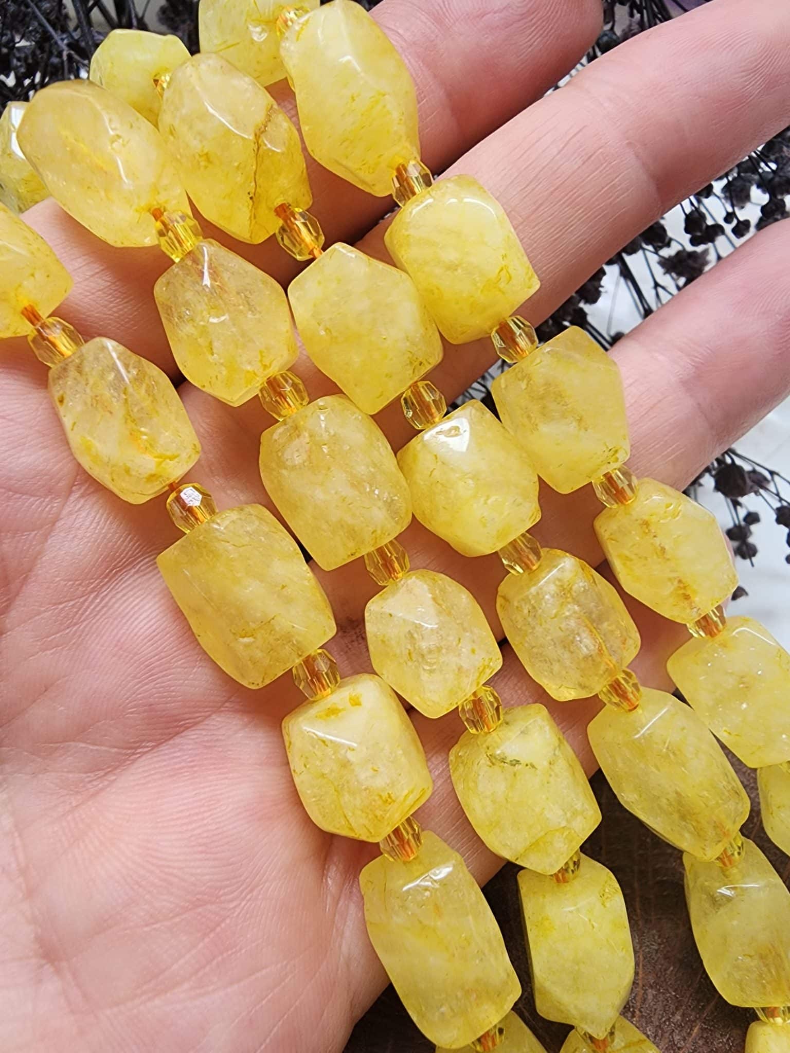 10x14 Mm Elmas Sitrin Dogal Tasi 3