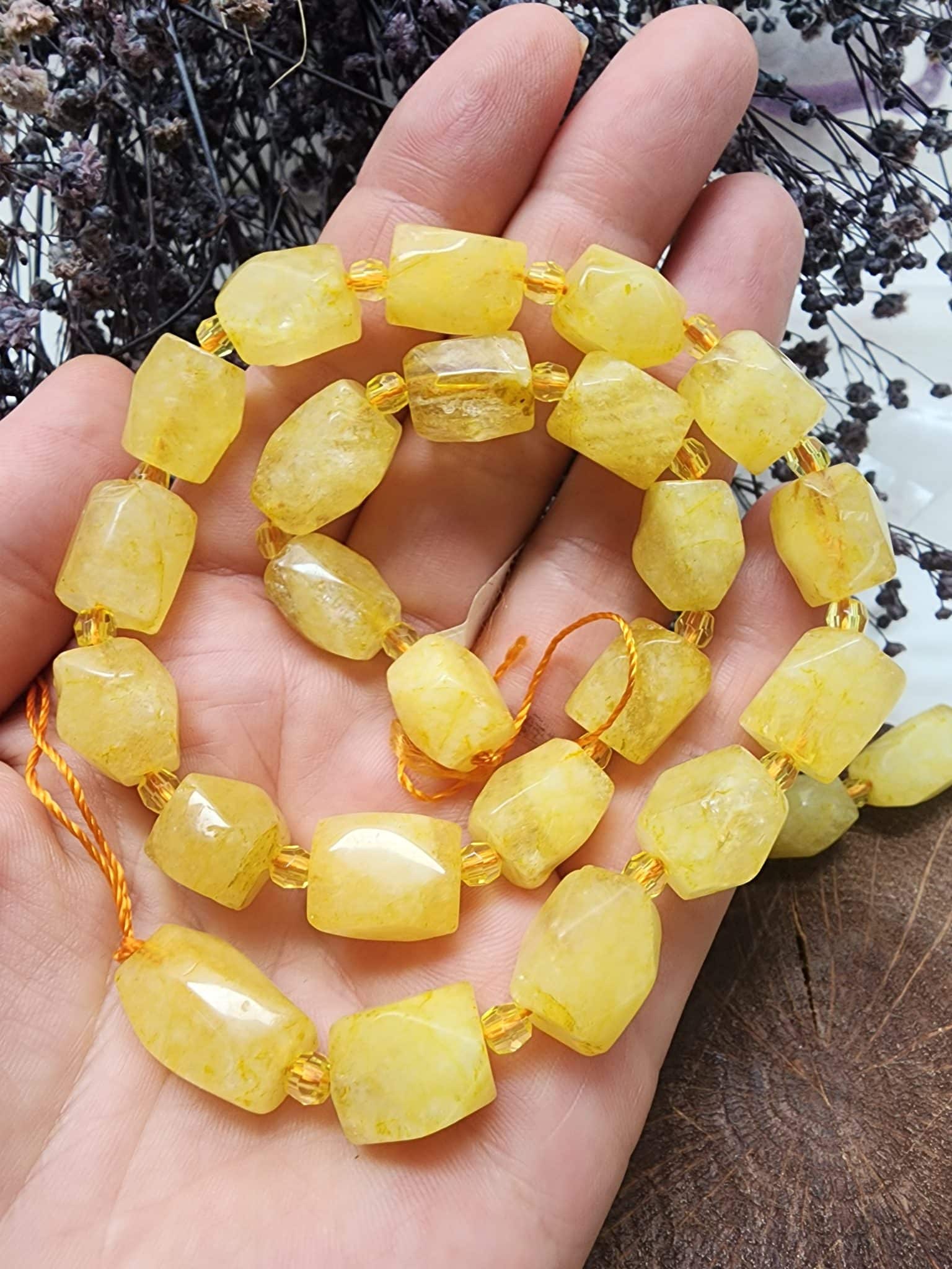 10x14 Mm Elmas Sitrin Dogal Tasi