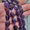 10x14 Mm Oval Ametist Dogal Tas Dizi 4