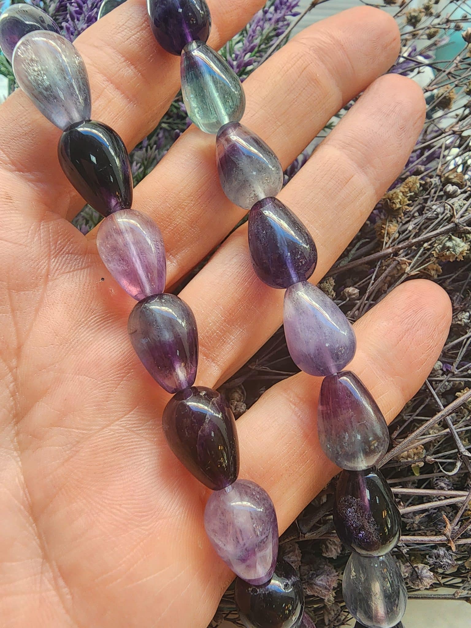 10x15 MM Damla Florit Taşı