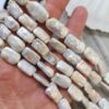 10x16 Mm Dikdortgen Sekilli Dogal Kultur İncisi