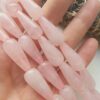 10x25 Damla Pembe Kuvars Dogal Tas Dizi 4