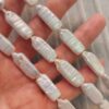 10x25 Mm Dikdortgen Sekilli Dogal Kultur İncisi 2
