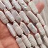 10x25 Mm Dikdortgen Sekilli Dogal Kultur İncisi 3