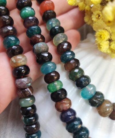 10x6 Mm Rondela Akik Tasi