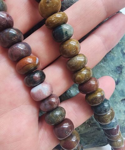 10x6 MM Rondela Hint Akik Taşı