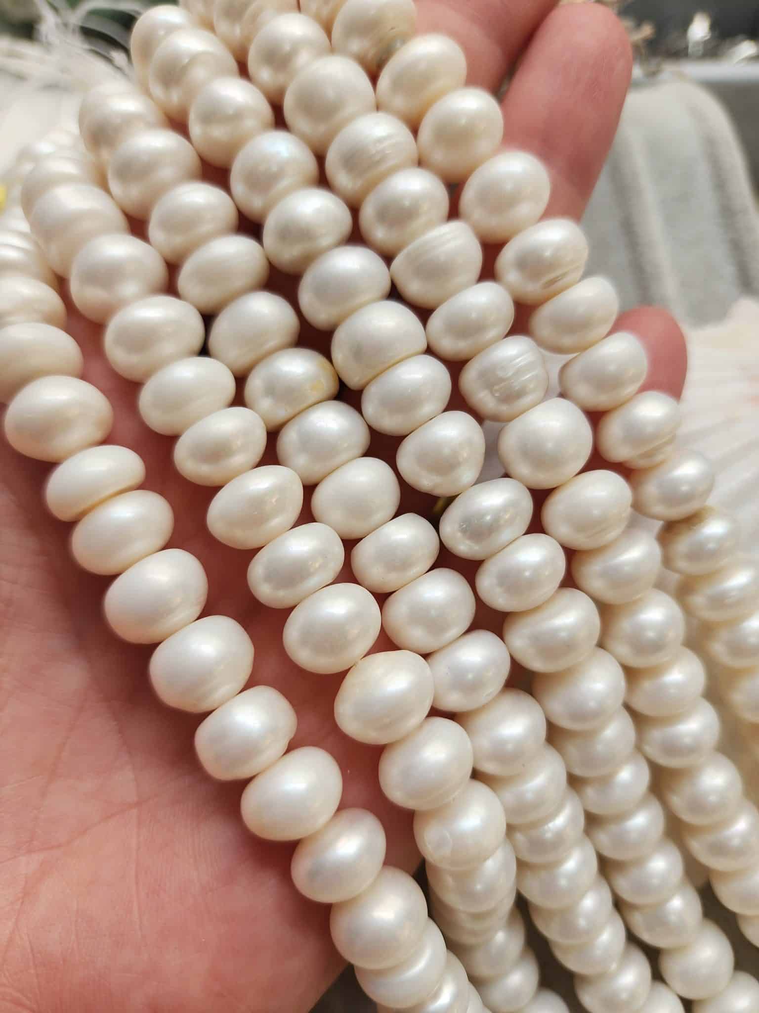 11 MM Disk Premium Doğal Barok İnci