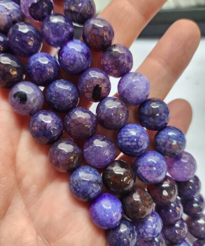 12 Mm Fasetli Akik Dogal Tas Boncuk 503