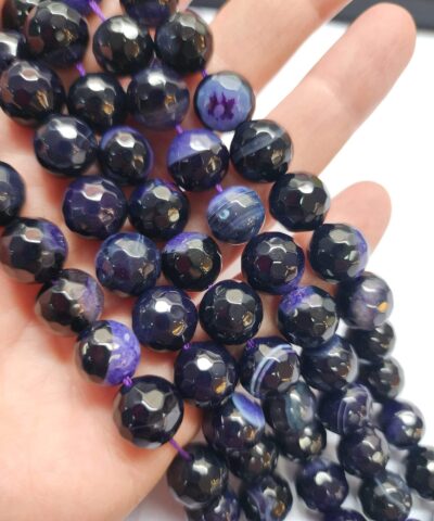 12 Mm Fasetli Akik Dogal Tas Boncuk 518 2