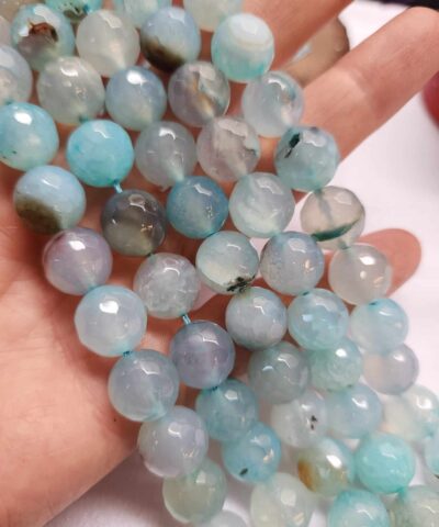 12 Mm Fasetli Akik Dogal Tas Boncuk 521