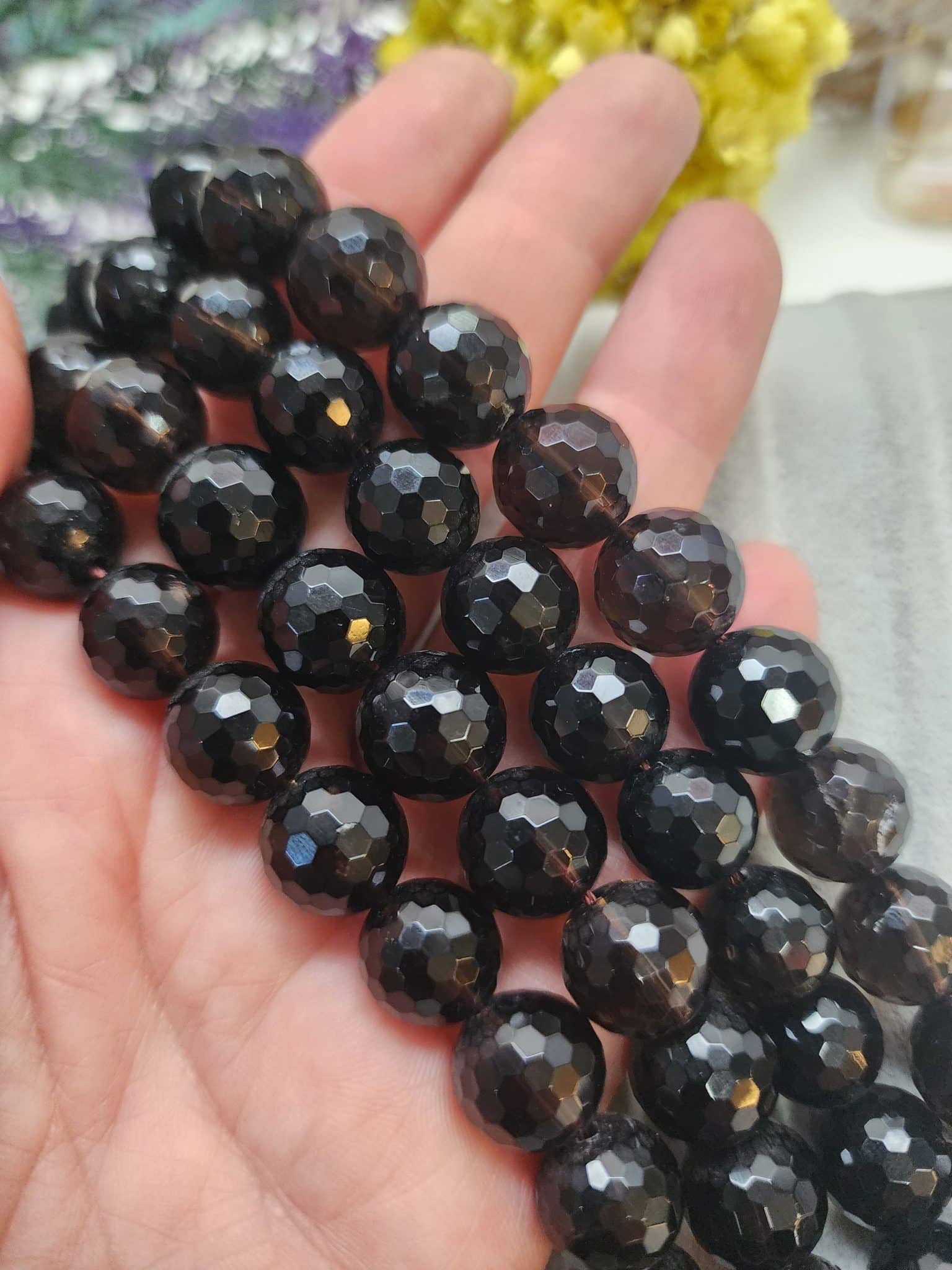 12 Mm Fasetli Kure Dumanli Kuvars Tasi 2