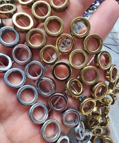 12 MM Halka Hematit Taşı