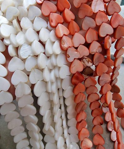 12 Mm Kalp Dogal Sedef