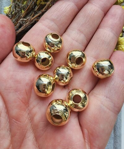12 MM Metal Top Ara Aparat - Gold
