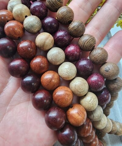 12 MM UD Sandal Ağacı Doğal Boncuk
