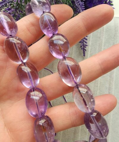 12x20 Mm Aaa Amorf Ametist Dogal Tas Dizi 4