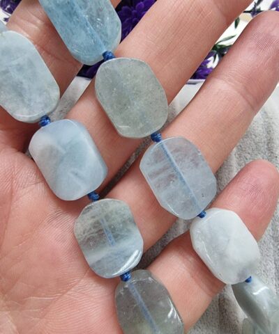 13x17 Mm Oval Akuamarin Dogal Tas 5