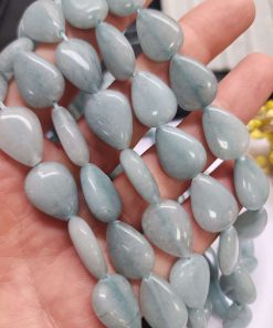 13x18 MM Damla Akuamarin Ceyt Kuvars Taşı