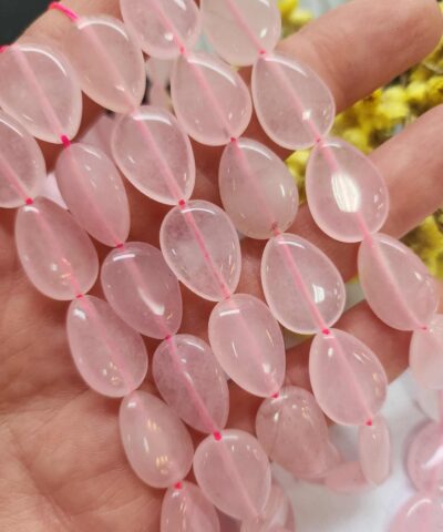13x18 MM Damla Pembe Kuvars Taşı