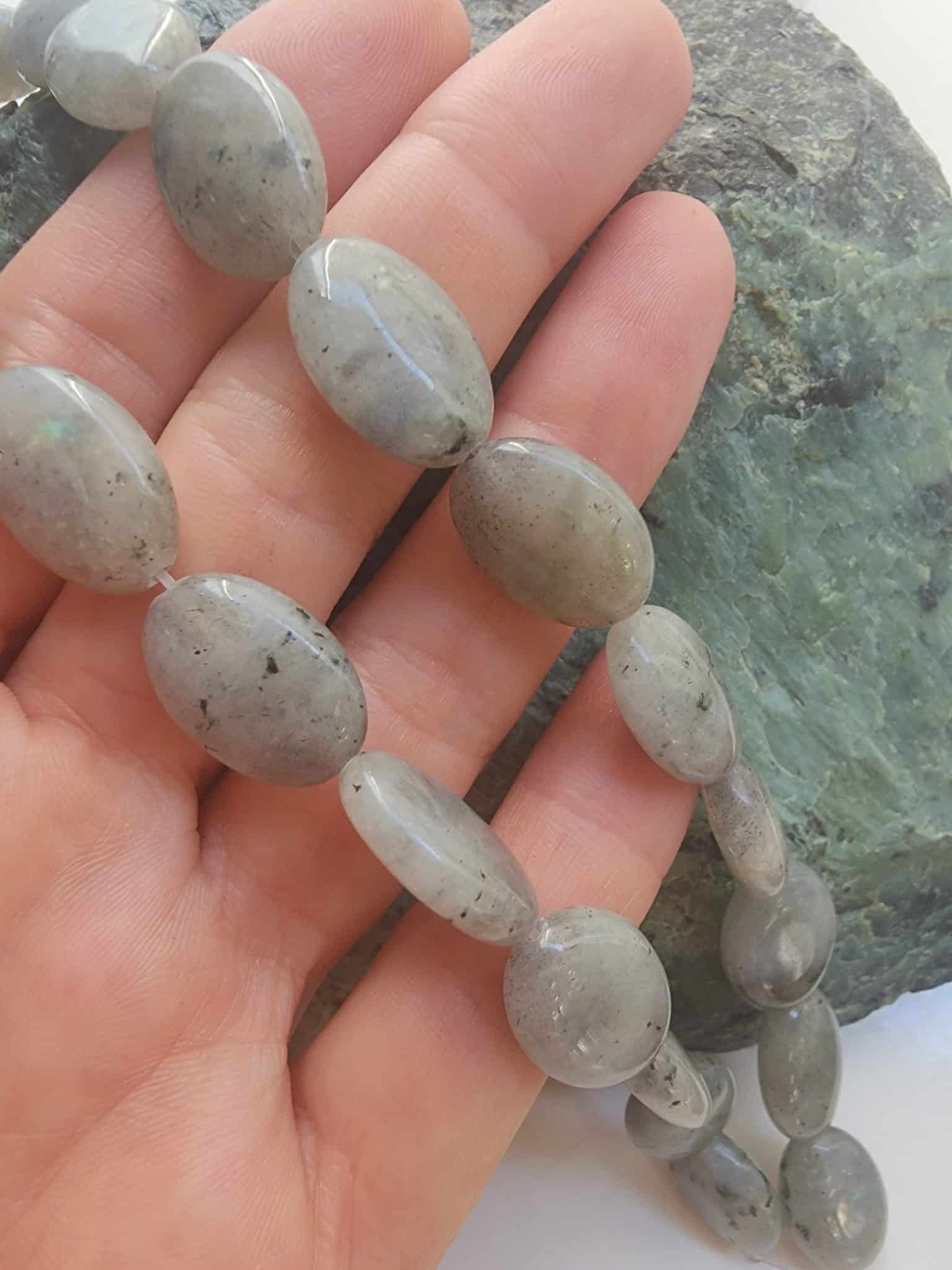 13x18 MM Oval Labradorit Taşı