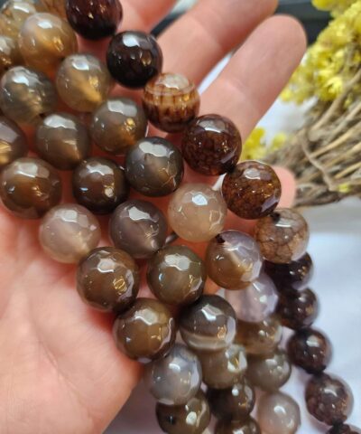 14 Mm Fasetli Akik Dogal Tas Boncuk 501 2