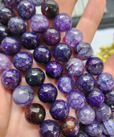 14 Mm Fasetli Akik Dogal Tas Boncuk 505