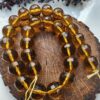 14 Mm Kehribar Renkli Faset Kuvars Dogal Tas 2