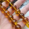 14 Mm Kehribar Renkli Faset Kuvars Dogal Tas 3