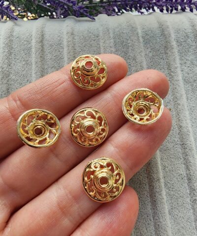 14 Mm Motifli Saran Boncuk Kapak 3