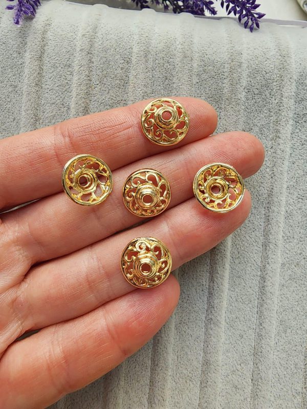 14 Mm Motifli Saran Boncuk Kapak 5