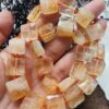 14x14 Mm Kare Sitrin Dogal Tasi