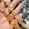 14x14 Mm Kare Sitrin Dogal Tasi 3