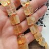 14x14 Mm Kare Sitrin Dogal Tasi 4