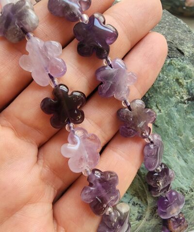 15 MM Çiçek Ametist Taşı