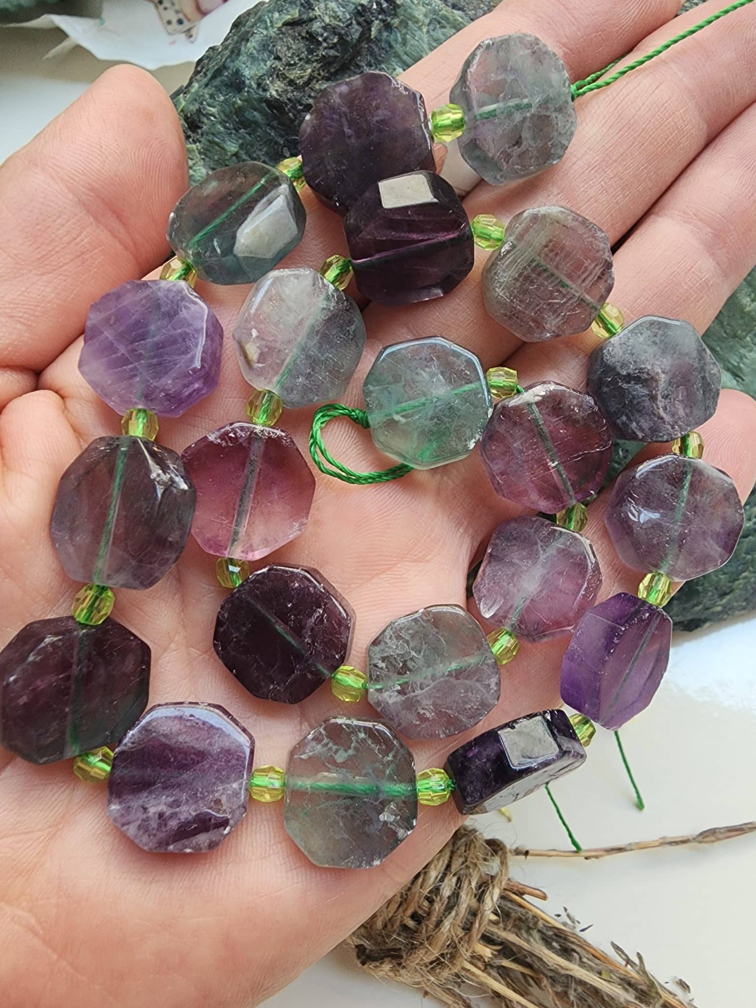 15 MM Petek Florit Taşı