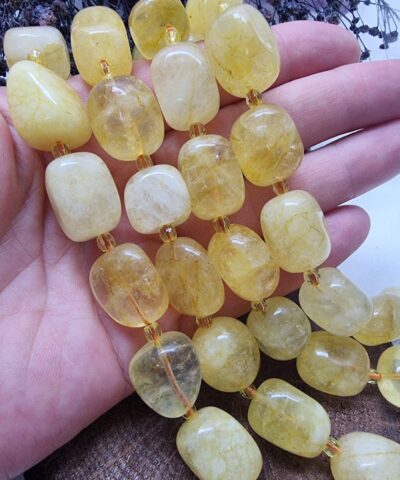 15x18 Mm Oval Sitrin Dogal Tasi 3