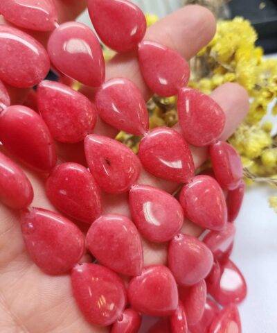 15x20 MM Damla Gül Kuvars Taşı