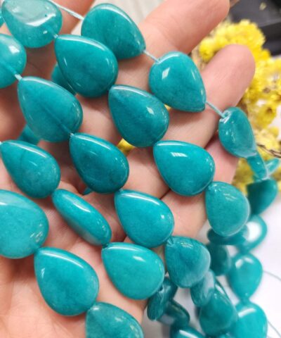 15x20 MM Damla Mavi Kuvars Taşı