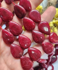 15x20 MM Damla Yakut Ceyt Kuvars Taşı