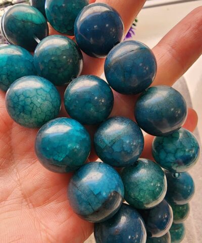 18 Mm Apatit Renkli Akik Dogal Tas 3