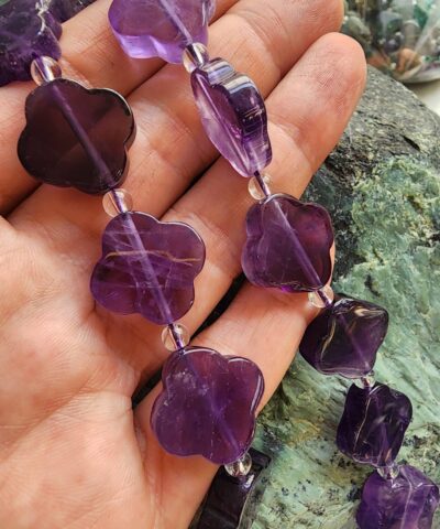 18 MM Yonca Ametist Taşı